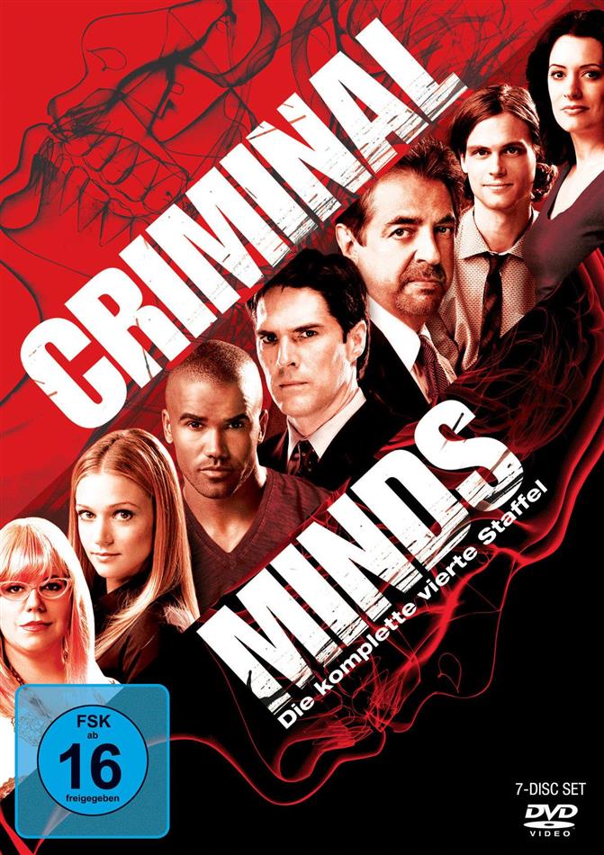Criminal Minds - Staffel 4 7 DVDs