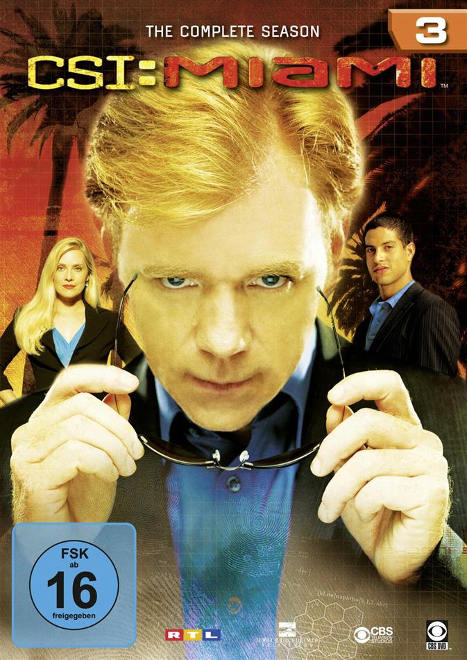 CSI - Miami - Staffel 3 Komplettbox 6 DVDs