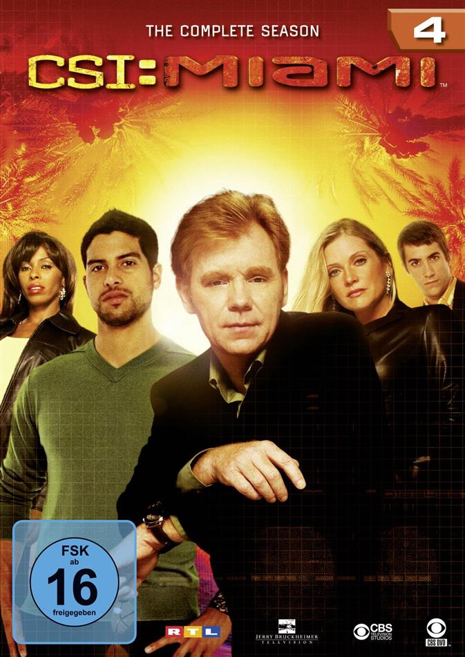 CSI - Miami - Staffel 4 Komplettbox 6 DVDs