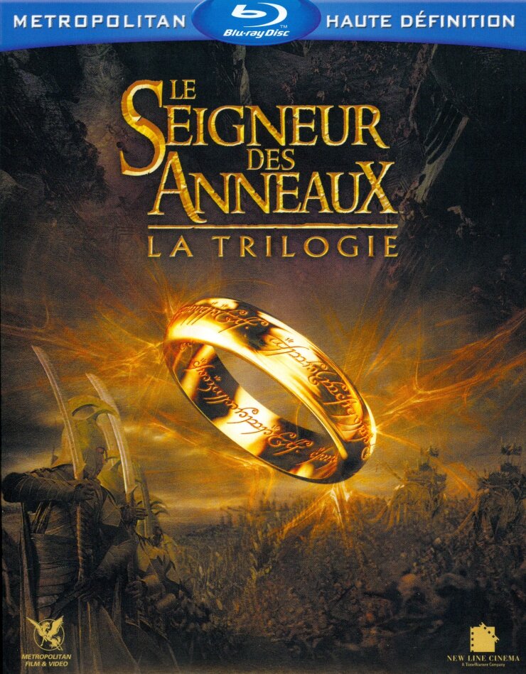 Le seigneur des anneaux - La Trilogie 3 Blu-ray + 3 DVD