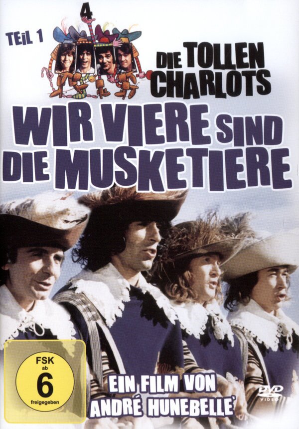 Die tollen Charlots - Wir Viere sind Musketiere (1974)