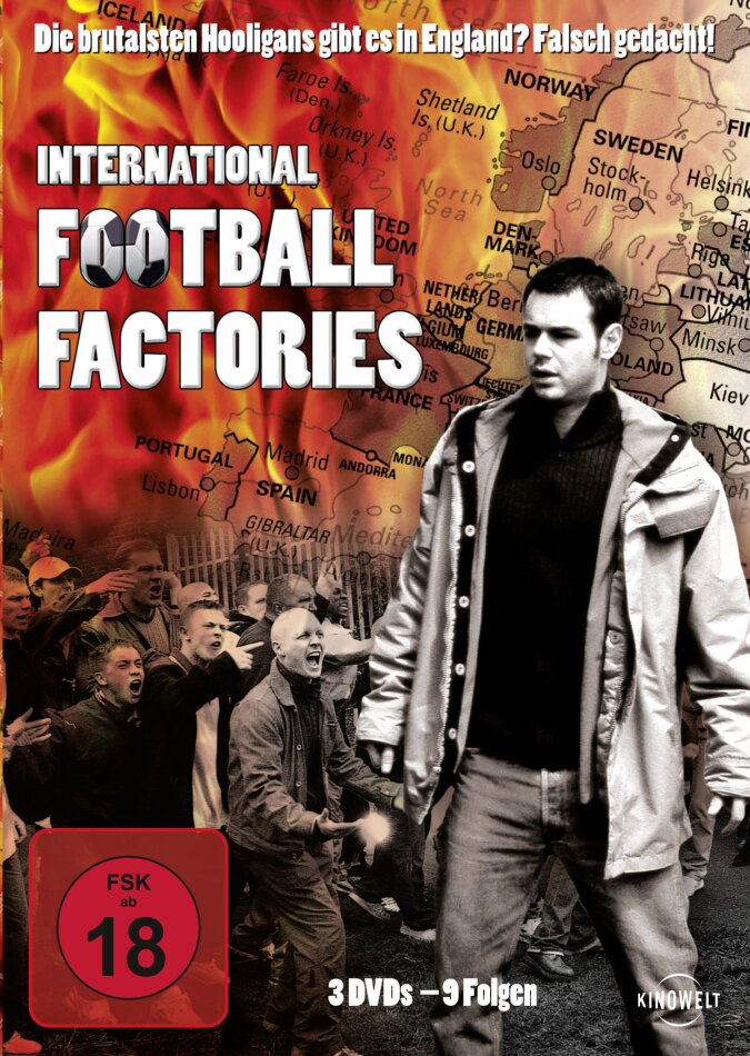 International Football Factories 3 DVDs