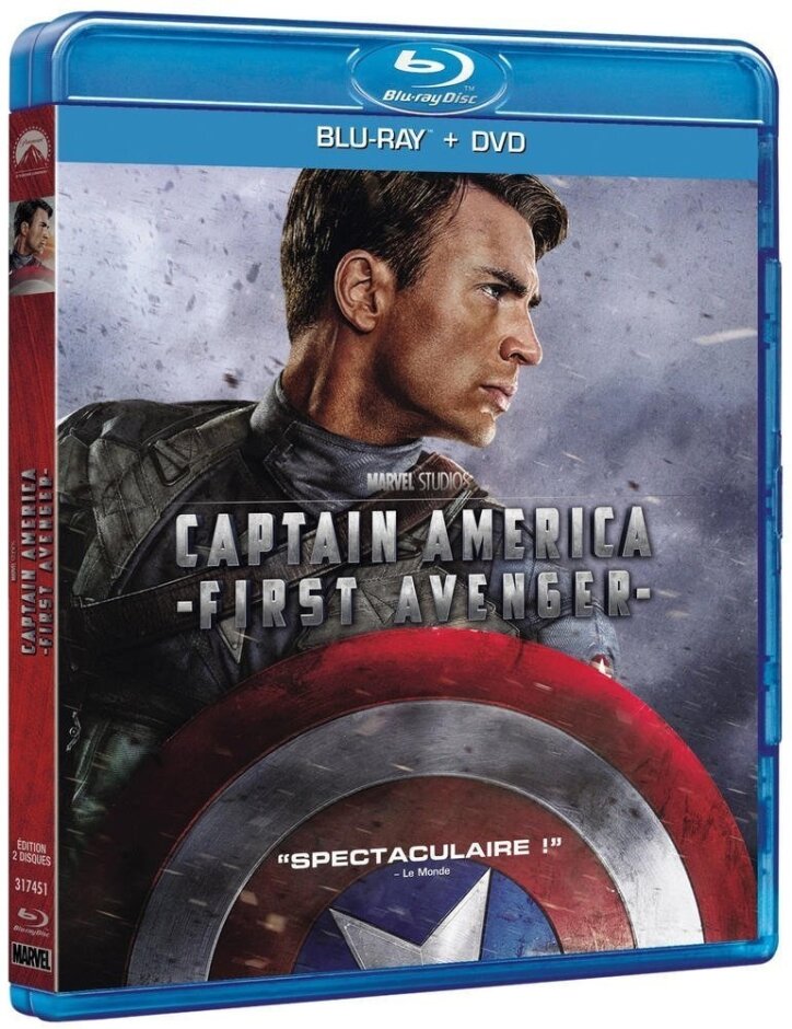 Captain America - First Avenger (2011) Blu-ray + DVD