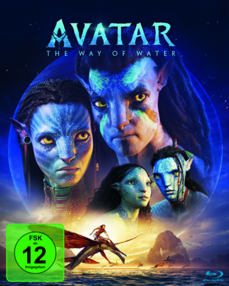 Avatar: The Way of Water - Avatar 2 (2022) 2 Blu-rays