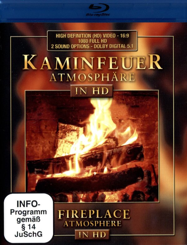 Kaminfeuer Atmosphäre - in HD