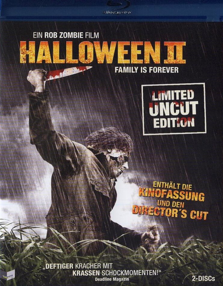 Halloween 2 - H2 (2009) Limited Edition, Uncut, 2 Blu-rays