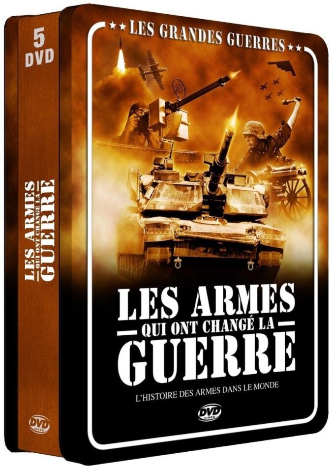 Les grandes guerres - Les armes qui ont change la guerre Steelbook, 5 DVDs