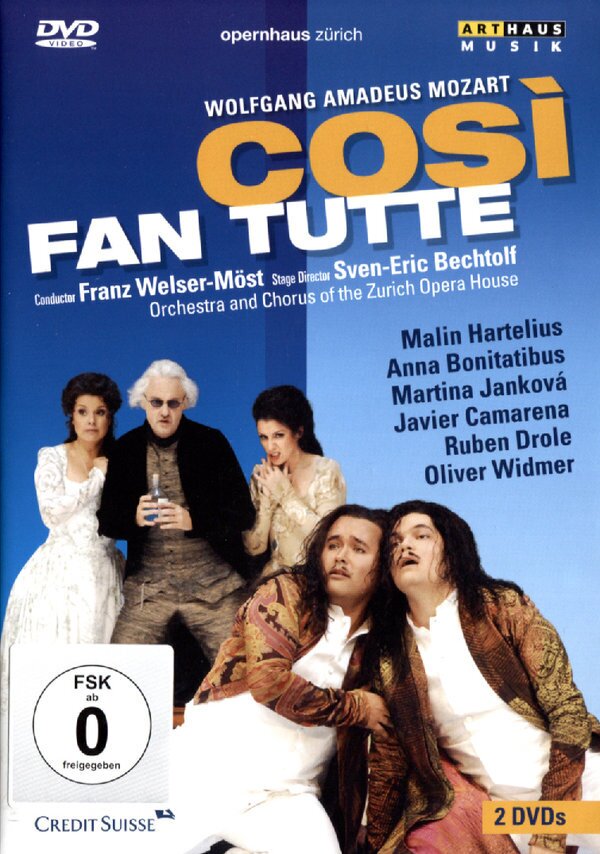 Opernhaus Zürich, Franz Welser-Möst & Malin Hartelius - Mozart - Così fan tutte Arthaus Musik