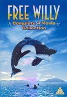 Free Willy 1-4 4 DVDs