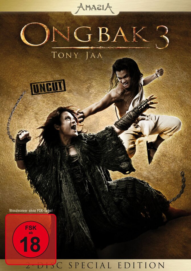 Ong Bak 3 (2010) Special Edition, 2 DVDs