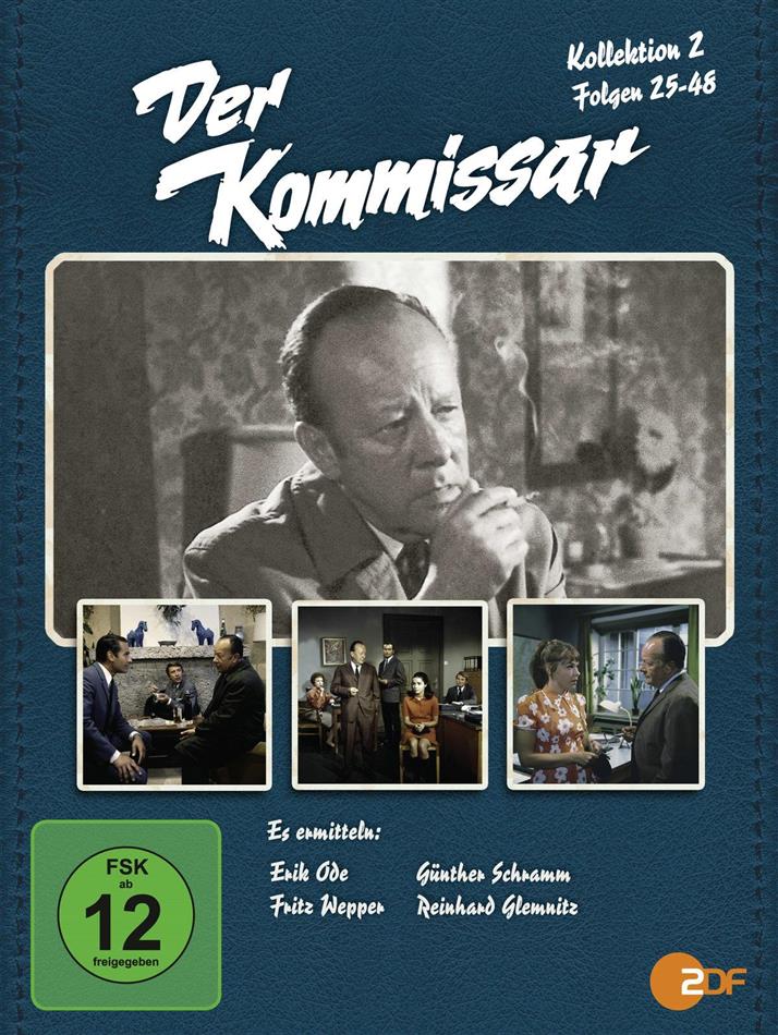Der Kommissar - Kollektion 2 s/w, 6 DVDs