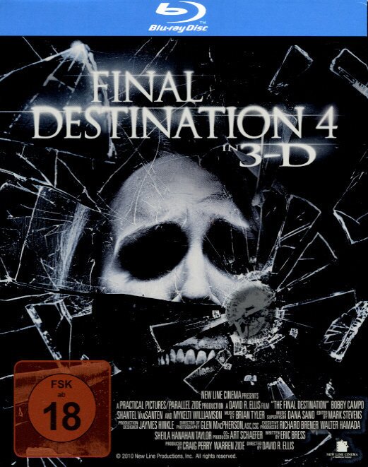 Final Destination 4 (2009) Limited Edition, Steelbook