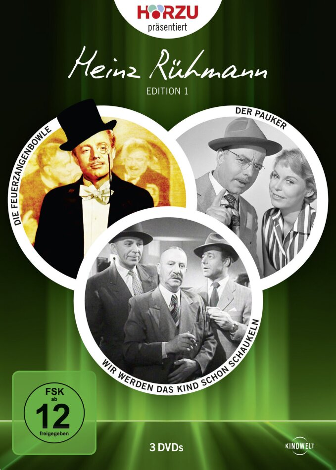 Heinz Rühmann Hörzu Edition 1, 3 DVDs