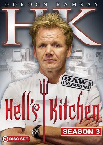 Hell's Kitchen - Season 3 (Raw & Uncensored) 3 DVDs