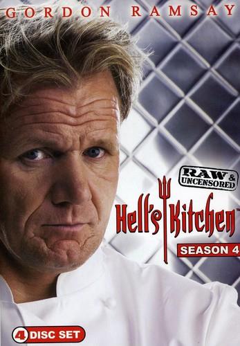 Hell's Kitchen - Season 4 (Raw & Uncensored) 4 DVDs