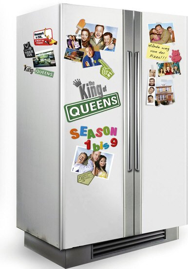 The King of Queens Kühlschrank - Staffel 1 - 9 36 DVDs