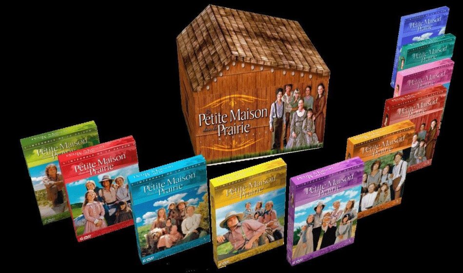 La petite maison dans la prairie - L'intégrale 58 DVDs + Buch
