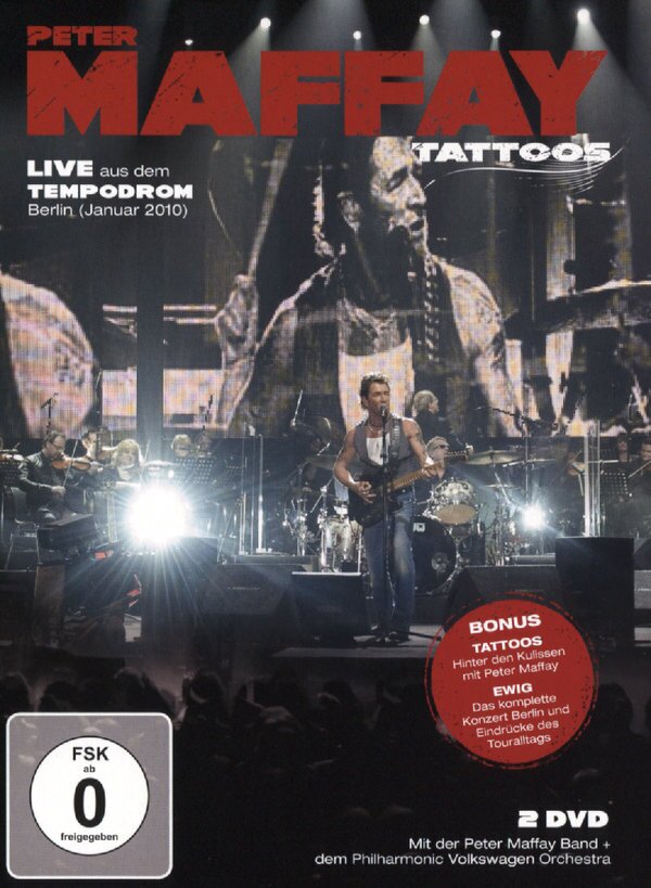Peter Maffay - Tattoos - Live 2 DVDs