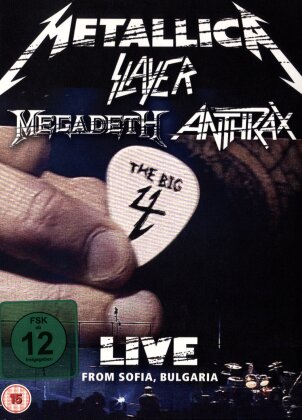Metallica, Slayer, Megadeth & Anthrax - Live from Sofia Bulgaria 2010 - The Big 4 (&Eacute;dition Deluxe Limit&eacute;e, 2 DVD)