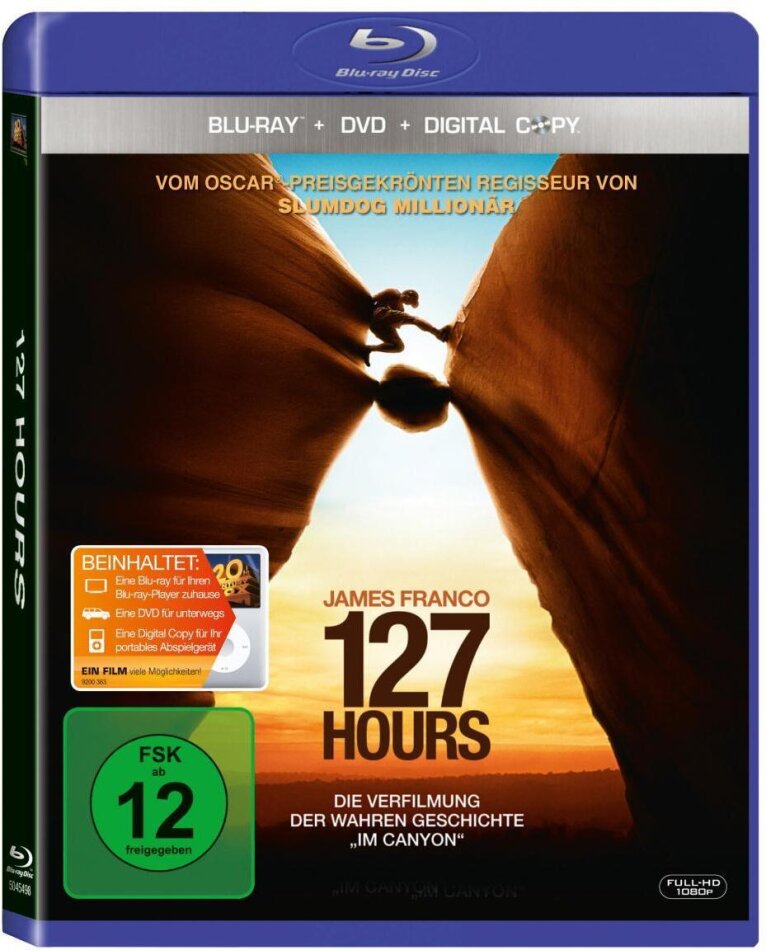 127 Hours (2010) Blu-ray + DVD