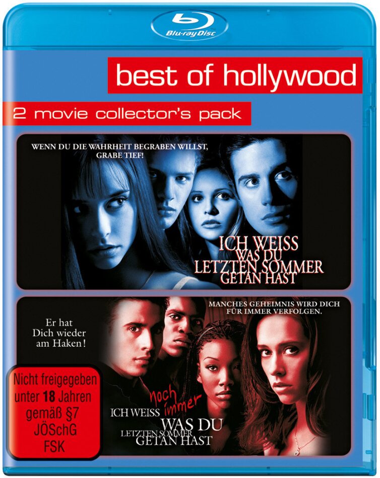 Ich weiss was du letzten Sommer getan hast / Ich weiss noch immer was du letzten Sommer getan hast - Best of Hollywood 36 (2 Movie Collector's Pack)