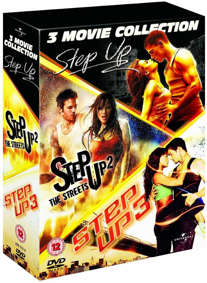 Step Up 1-3 - Box set 3 DVDs