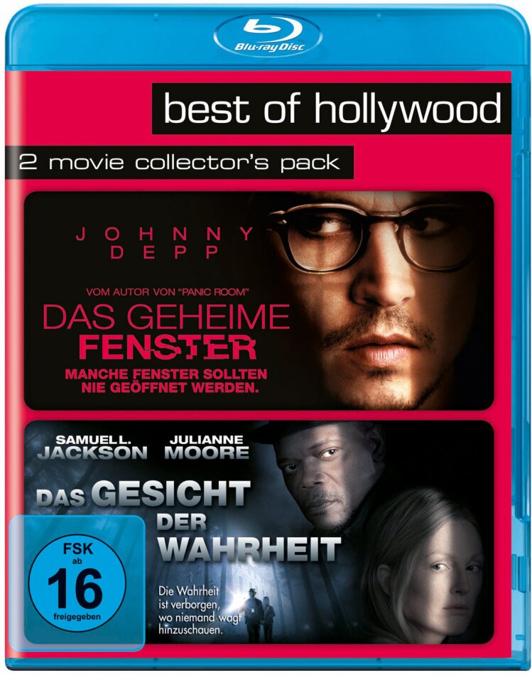 Das geheime Fenster / Das Gesicht der Wahrheit Best of Hollywood, 2 Movie Collector's Pack
