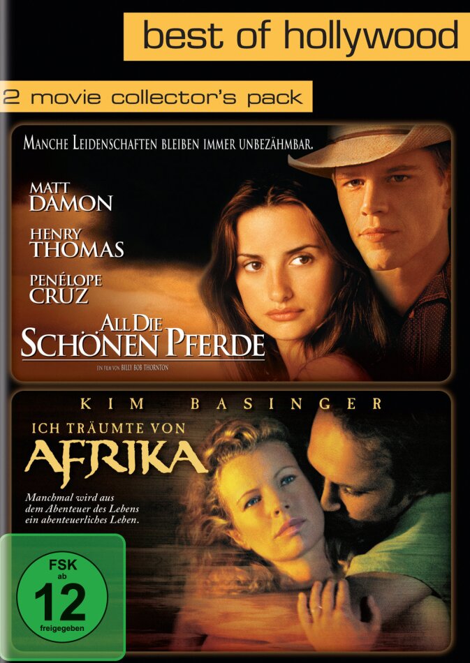 All die schönen Pferde / Ich träumte von Afrika - Best of Hollywood 94 (2 Movie Collector's Pack)