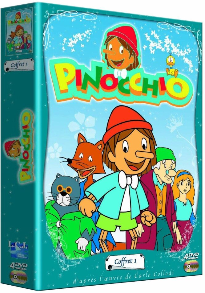 Pinocchio - Coffret Vol. 1 4 DVDs