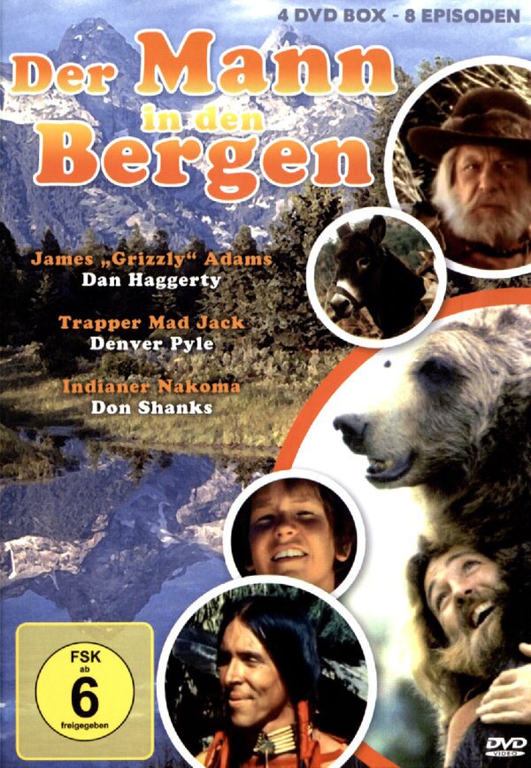 Der Mann in den Bergen - Staffel 1, Episoden 1-8 4 DVDs
