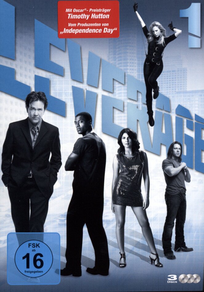 Leverage - Staffel 1 3 DVDs