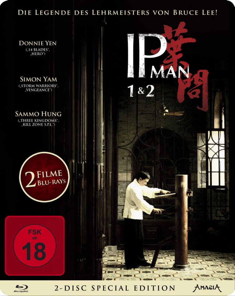 Ip Man 1 + 2 Special Edition, Steelbook, 2 Blu-rays