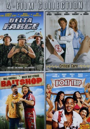 Delta Farce / Critical Care / Bait Shop / Boat Trip 4 DVDs