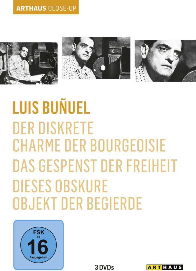Luis Buñuel - Arthaus Close-Up 3 DVDs