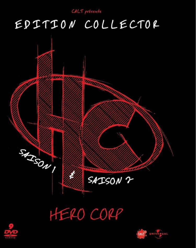 Hero Corp - Saisons 1 & 2 Collector's Edition, 9 DVDs