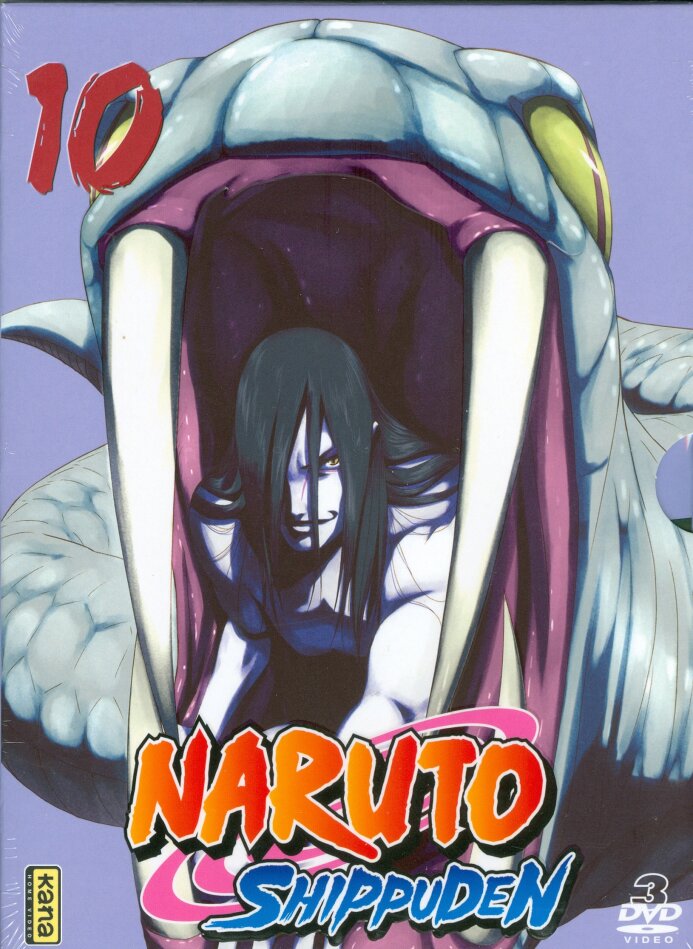 Naruto Shippuden - Vol. 10 3 DVD