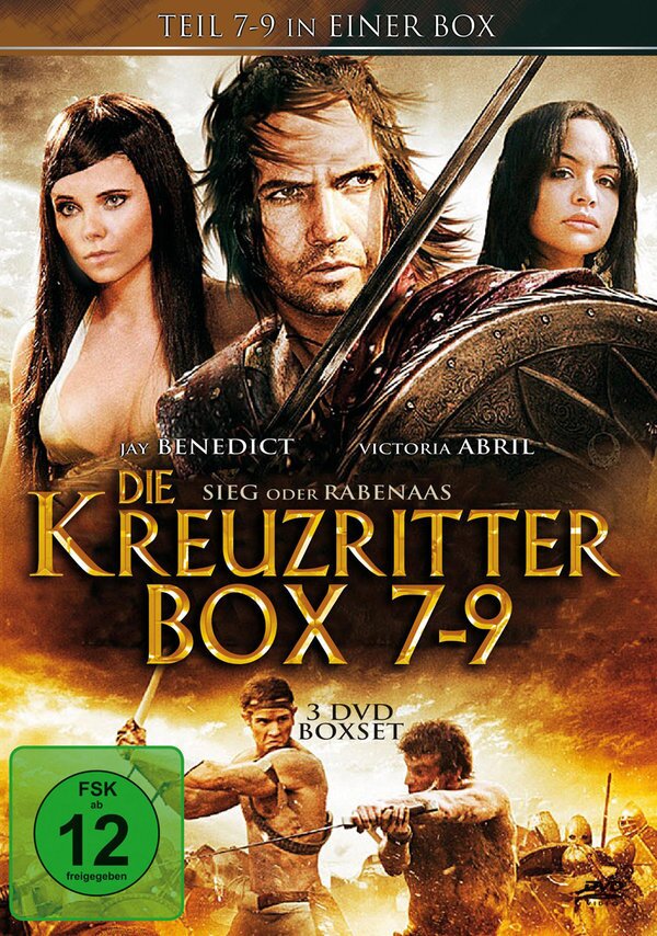 Die Kreuzritter Box 7-9 Limited Edition, 3 DVDs
