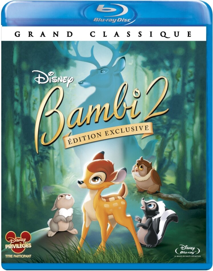 Bambi 2 (2006) Grand Classique, Blu-ray + DVD