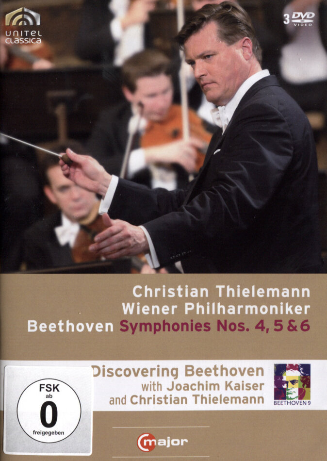 Wiener Philharmoniker & Christian Thielemann - Beethoven - Symphonies Nos. 4-6 C Major, Unitel Classica, Discovering Beethoven, 3 DVDs