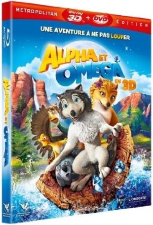 Alpha et Omega (2010) Blu-ray 3D + DVD