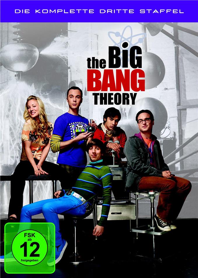 The Big Bang Theory - Staffel 3 3 DVDs