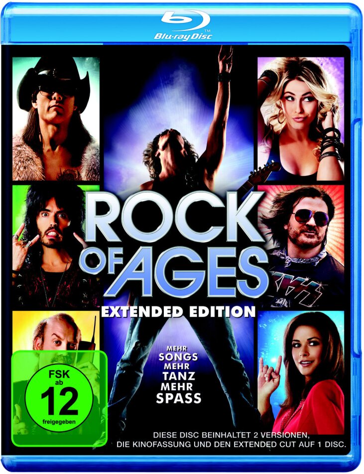 Rock of Ages (2012) Extended Cut, Kinoversion