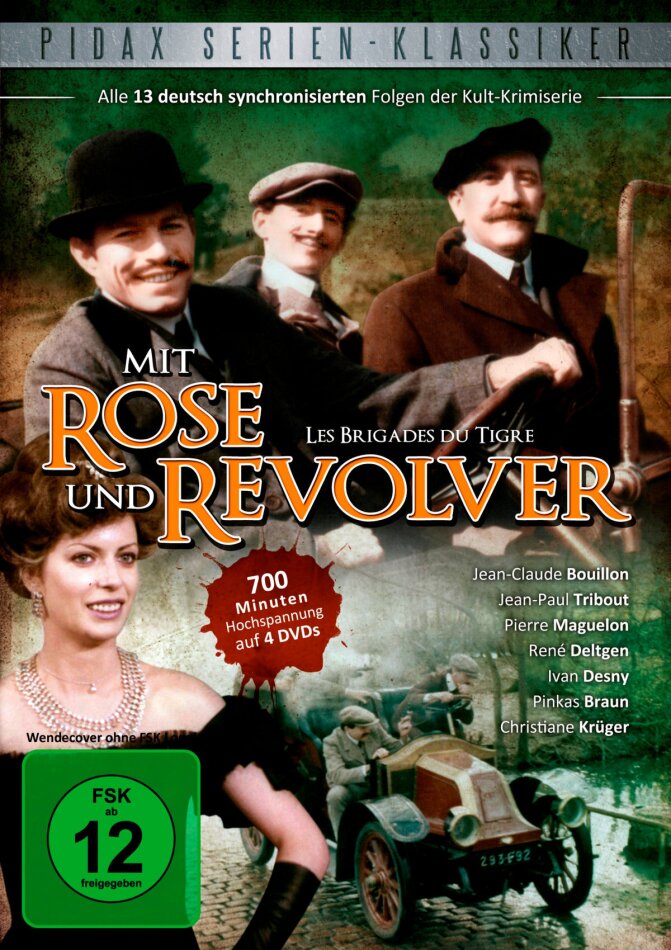 Mit Rose und Revolver - Alle 13 deutsch synchronisierten Episoden 4 DVDs