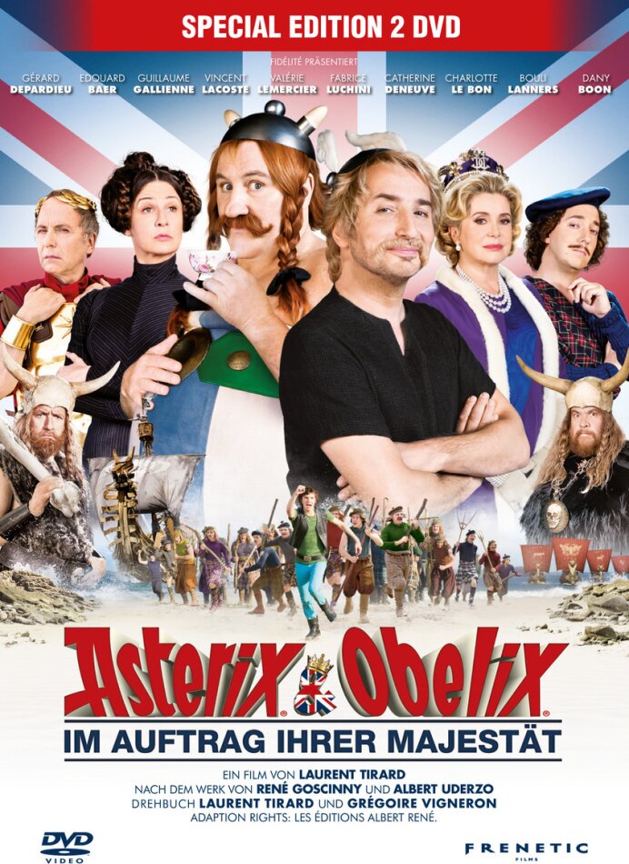 Asterix & Obelix - Im Auftrag ihrer Majestät (2012) Special Edition, 2 DVDs