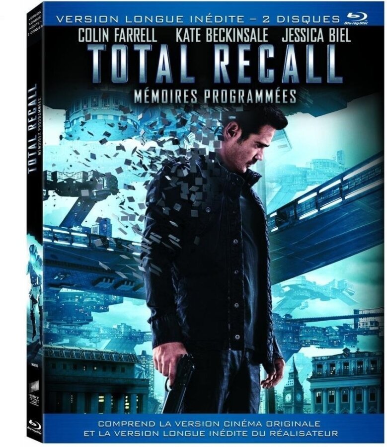 Total Recall - Mémoires Programmées (2012) 2 Blu-ray