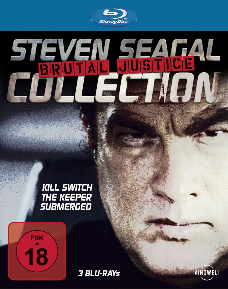 Steven Seagal Collection - Brutal Justice 3 Blu-rays