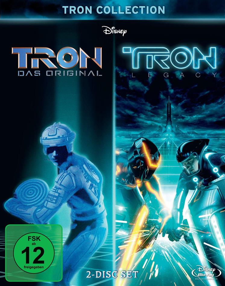 Tron 1 & 2 2 Blu-rays