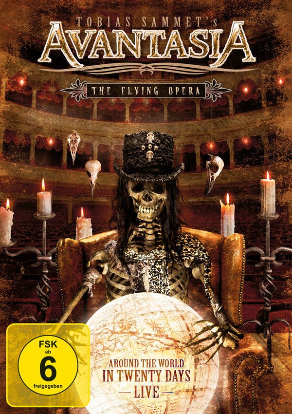 Avantasia - The flying opera - Around the world in 20 days 2 DVDs + 2 CDs
