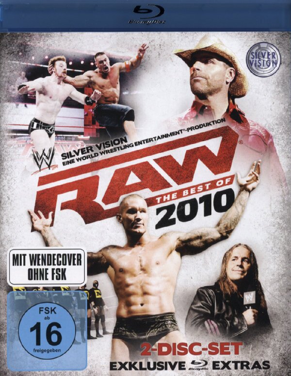 WWE: Raw - The Best of 2010 Blu-ray + 2 DVDs