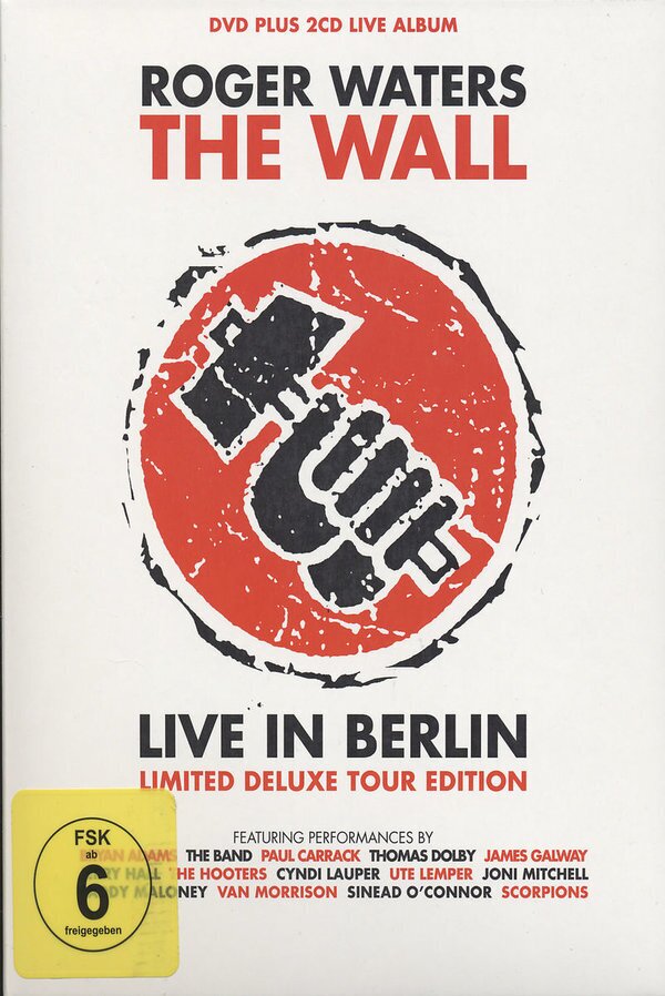 Roger Waters - The Wall: Live in Berlin DVD + 2 CDs